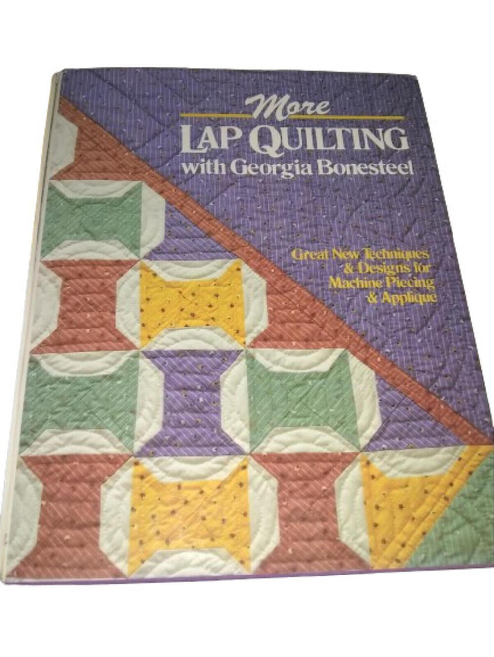 Lap Quilting and More Lap Quilting Hardcover Books By Georgia Bonesteel - Picture 3 of 4